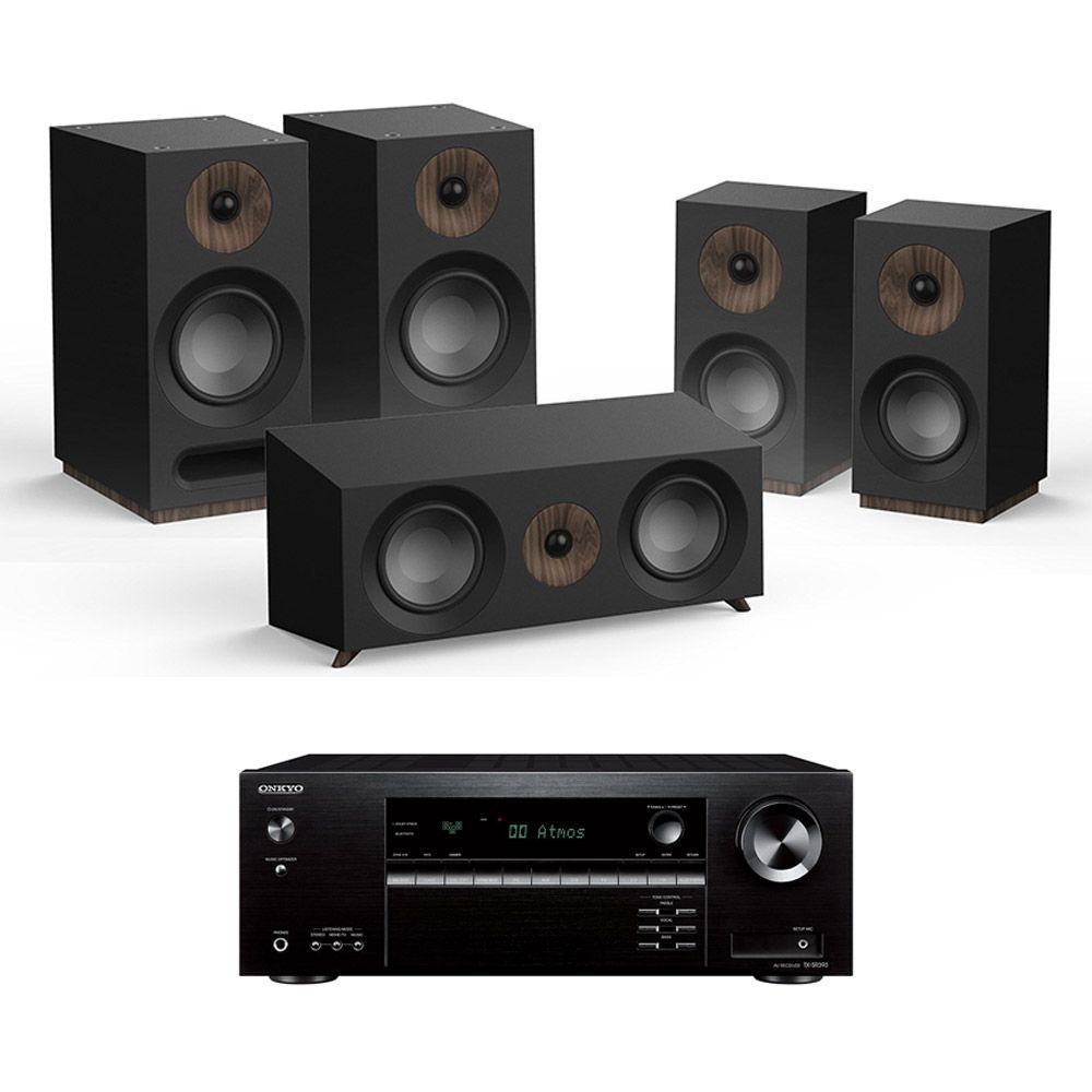 Домашний кинотеатр Onkyo TX-SR393 Black + Jamo S 803 HCS