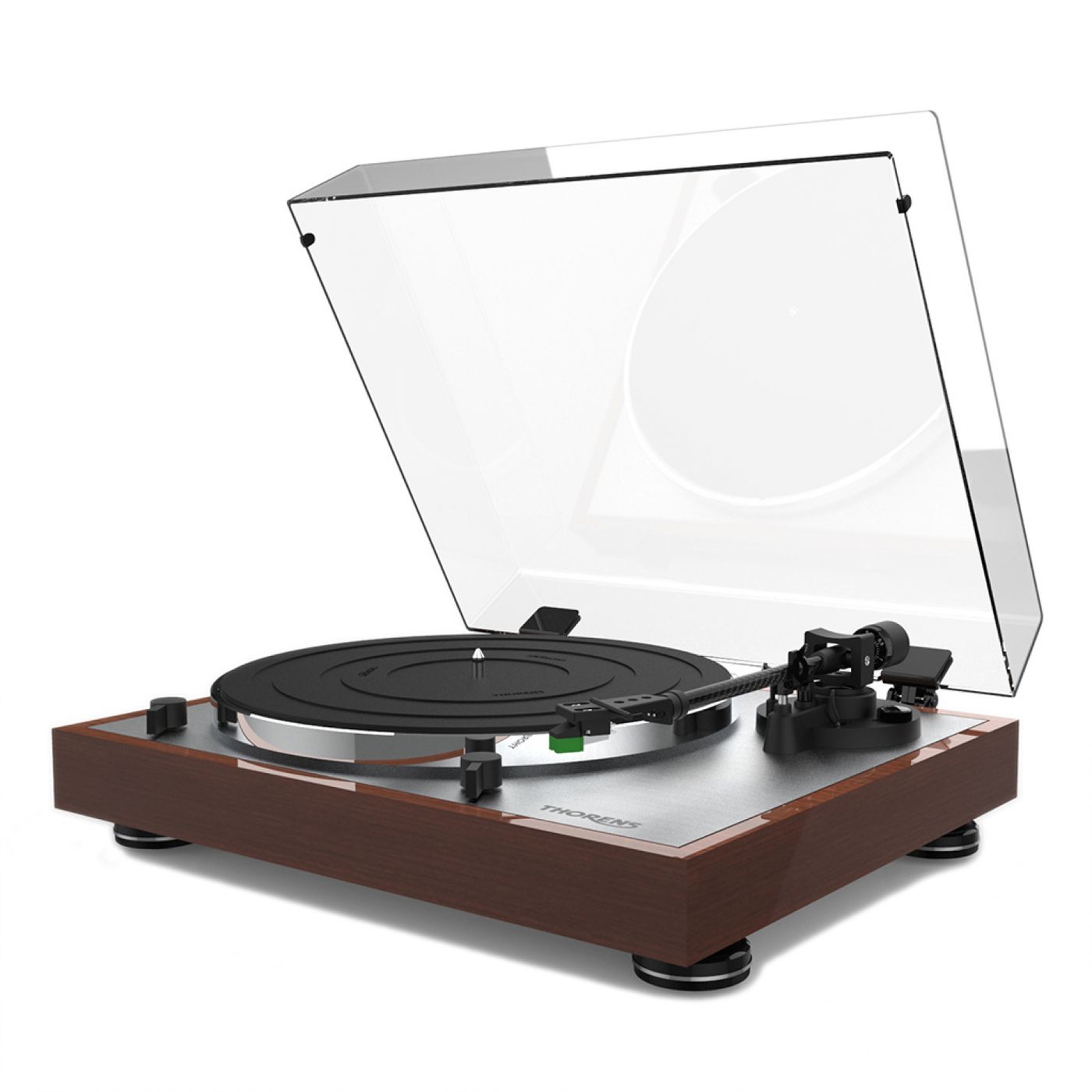 Проигрыватель винила Thorens TD 402 DD High gloss Walnut (Direct Dr,TP72,VM95E, AutoStop