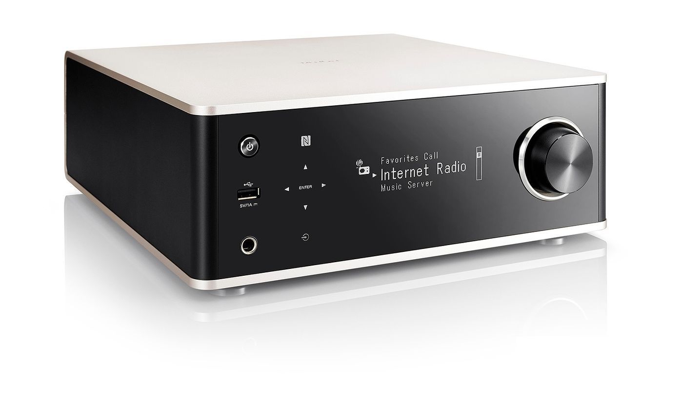 Мережевий стерео ресивер Denon DRA-100 Silver Black