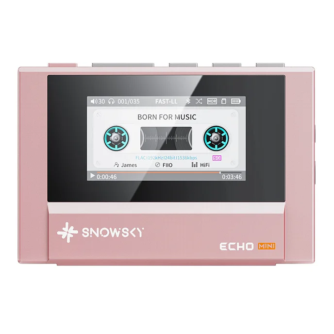 Плеєр FiiO SnowSky ECHO Mini Pink