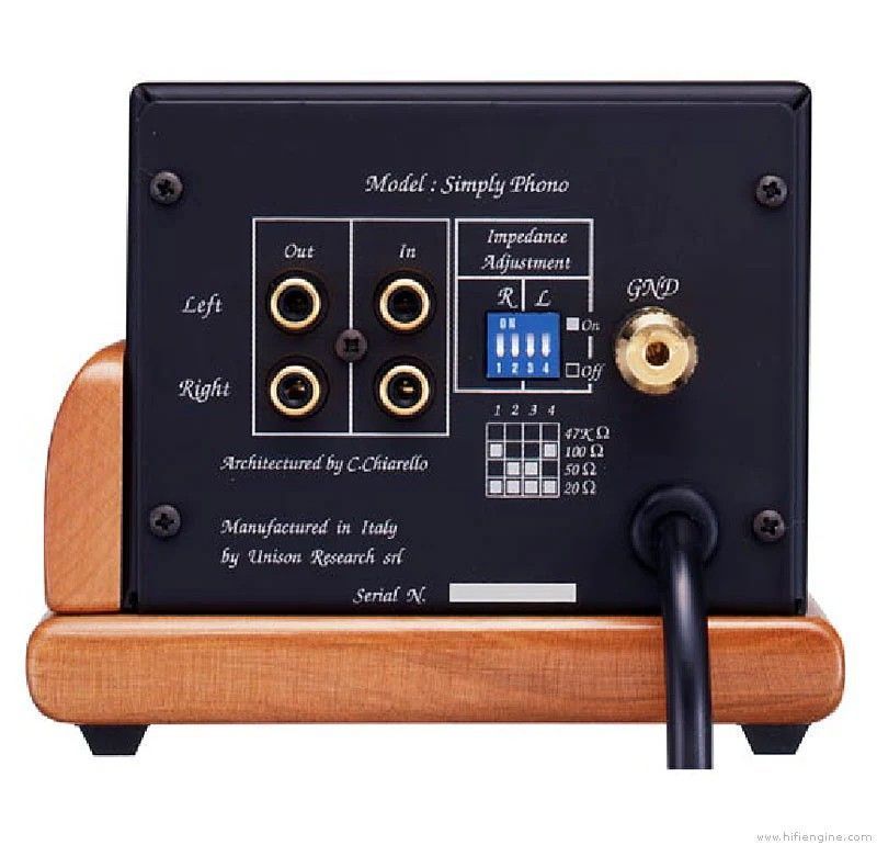 Фонокорректор Unison Research Simply Phono Mahogany
