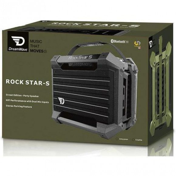 Портативна акустика DreamWave ROCK STAR-s Graphite