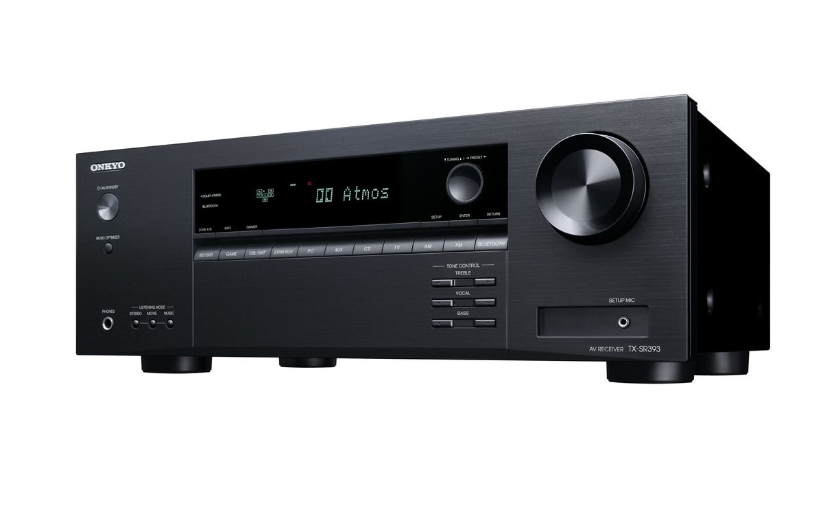 AV Ресивер Onkyo TX-SR393 Black