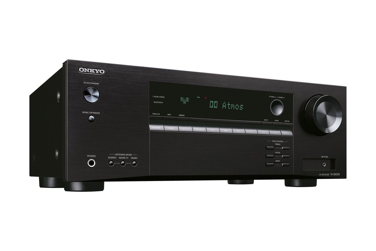 AV Ресивер Onkyo TX-SR393 Black