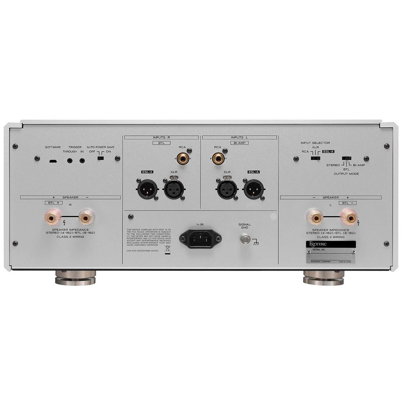 Підсилювач потужності Esoteric S-05 Black