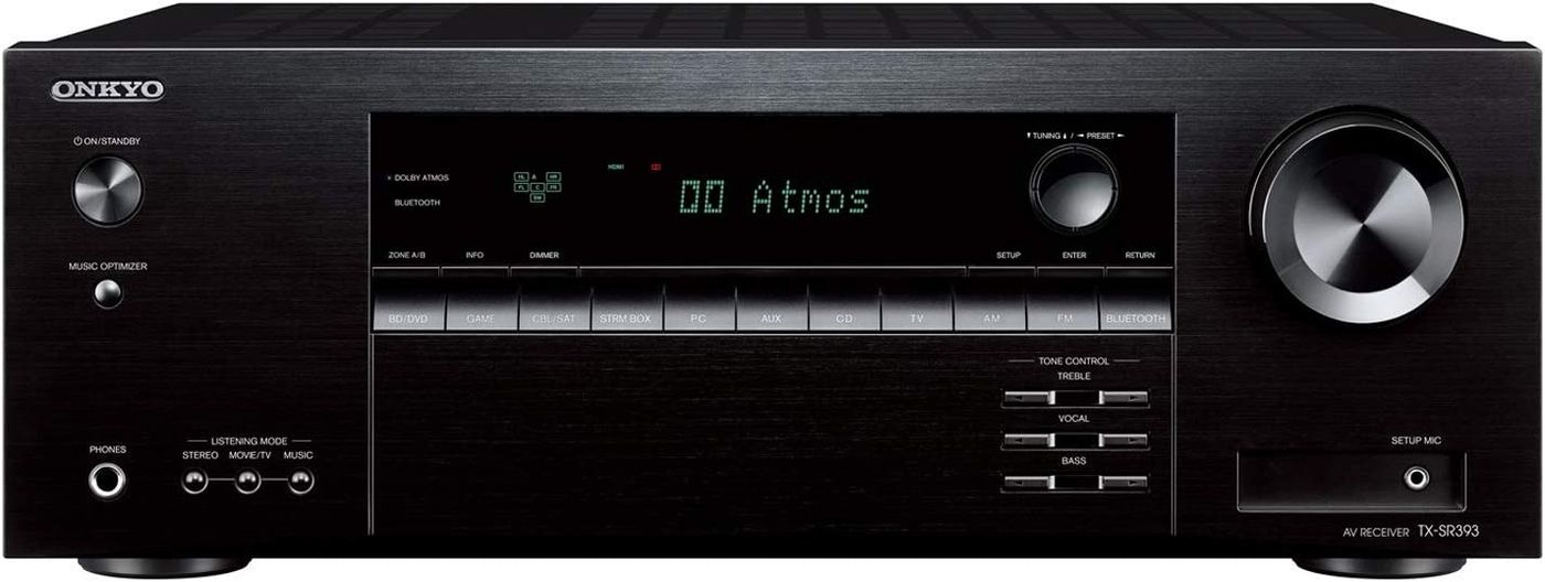 AV Ресивер Onkyo TX-SR393 Black