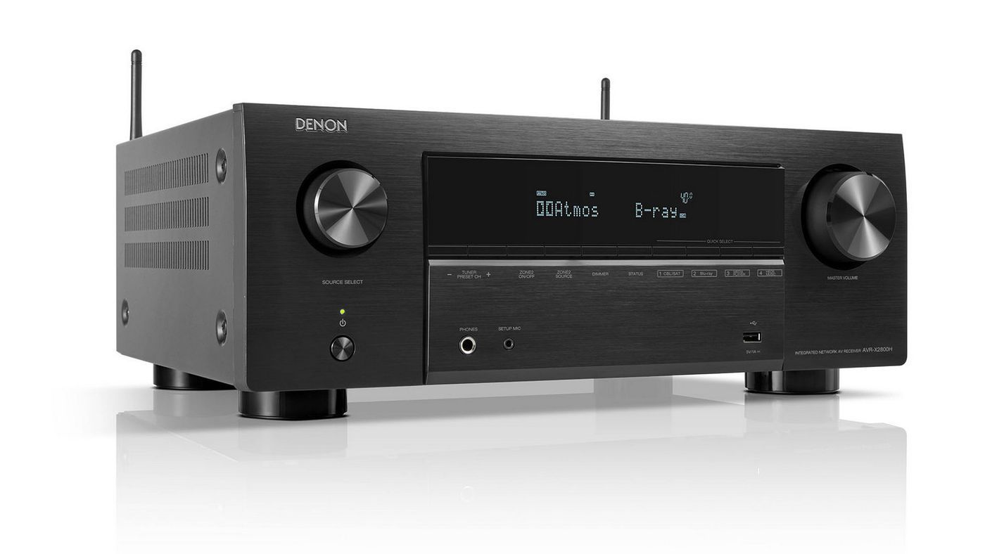 AV Ресівер Denon AVR-X2800H Black
