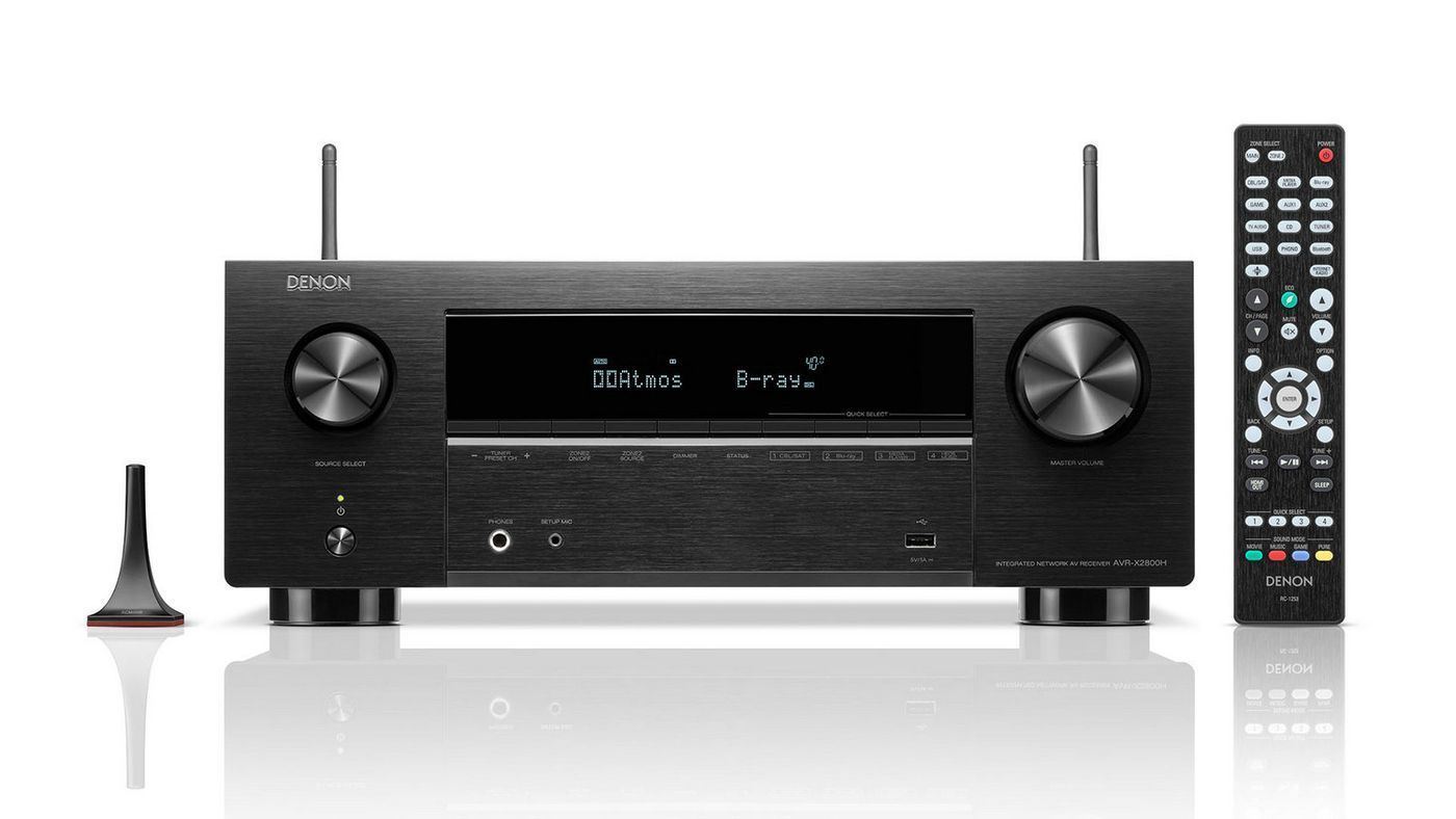 AV Ресівер Denon AVR-X2800H Black