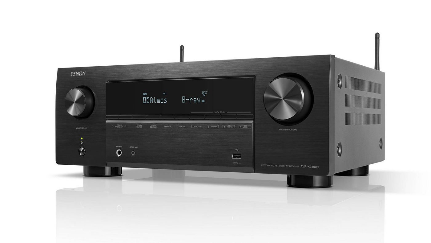 AV Ресівер Denon AVR-X2800H Black