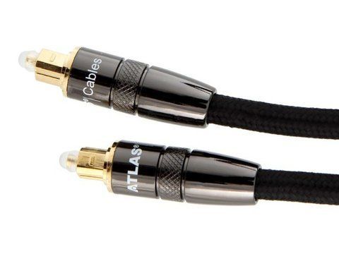 Кабель міжблочний оптичний цифровий Atlas Mavros Glass Fibre Optic (toslink-toslink) 1m