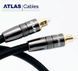 Кабель міжблочний оптичний цифровий Atlas Mavros Glass Fibre Optic (toslink-toslink) 1m