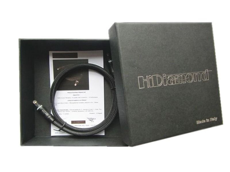 Оптический кабель HiDiamond Diamond Fiber 1m