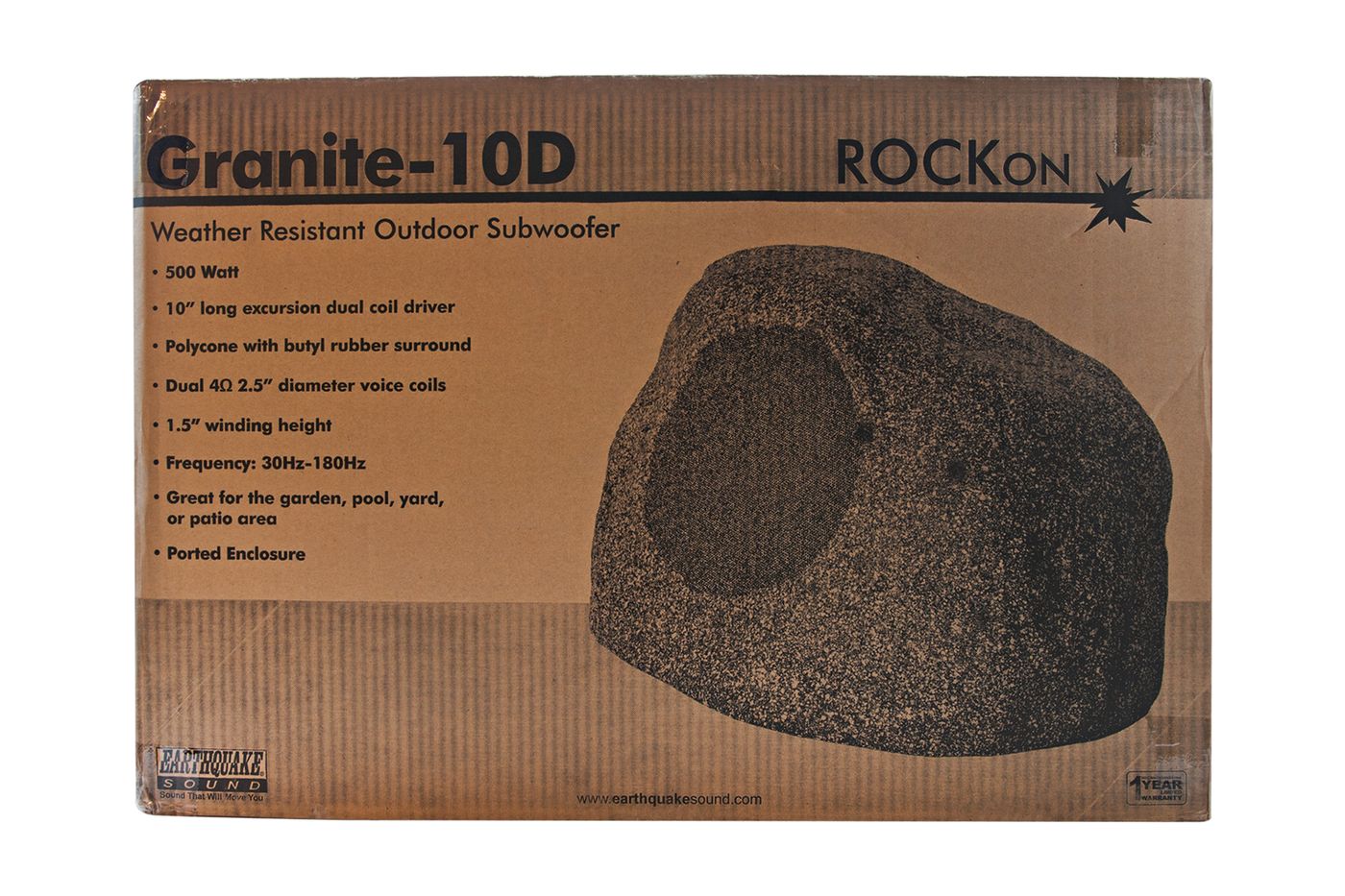 Ландшафтна акустика Earthquake Granite-10D