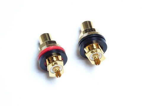 Разъемы TTAF 93505 Professional RCA Inlet Gold