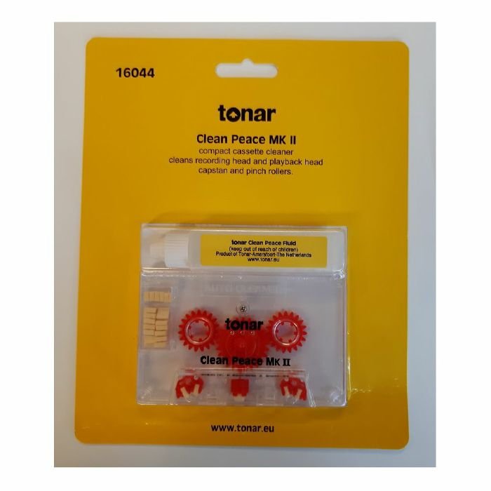 Кассета для очищения головок магнитофона Tonar Clean Peace MKII Cassette, art. 6044