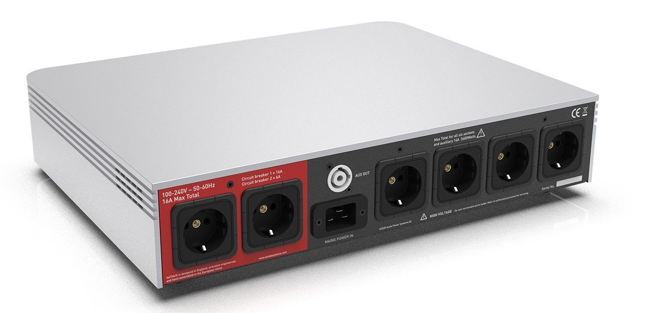 Фільтр мережі Isotek V5 Aquarius (Includes Premier C19 Power Cable) Silver
