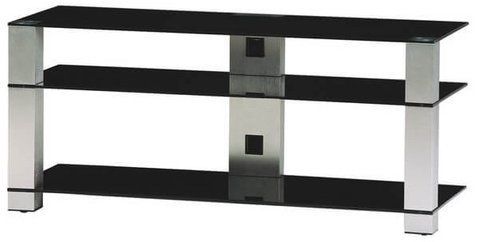Тумба под телевизор Sonorous PL 3400-B-INX