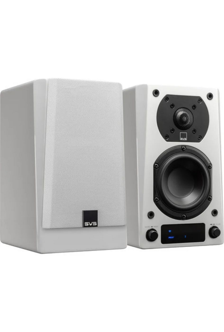 Активна полична акустика SVS Prime Wireless Pro Speaker White Gloss