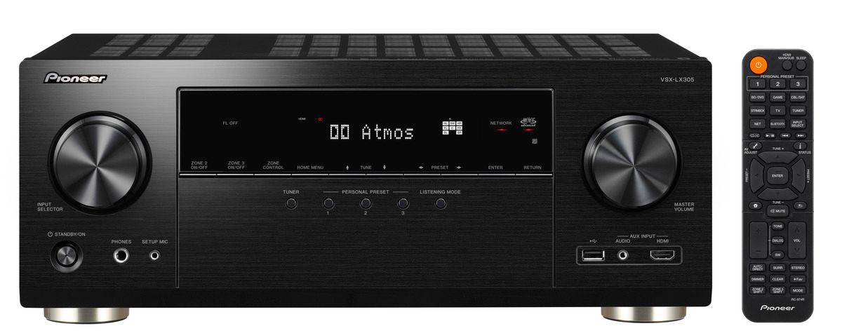 AV Ресивер Pioneer VSX-LX305 Black