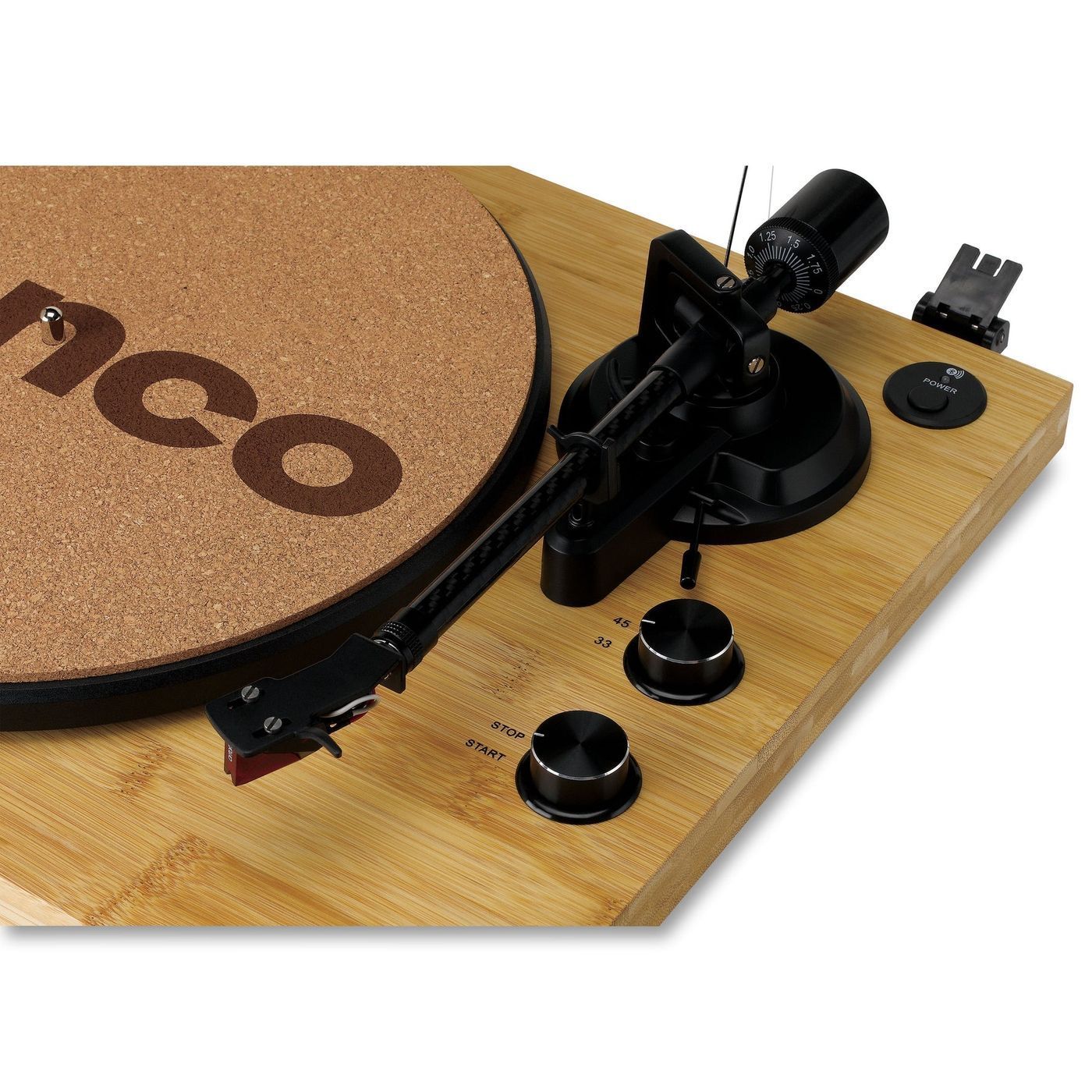 Проигрыватель виниловых дисков Lenco LBT-335BA Bamboo