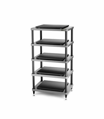Стійка Hi-Fi Solidsteel S5-5 Silver-Black