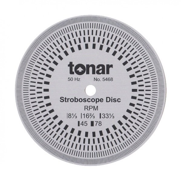 Стробоскопический диск Tonar 10cm Aluminium Stroboscopic Disc, art.5468