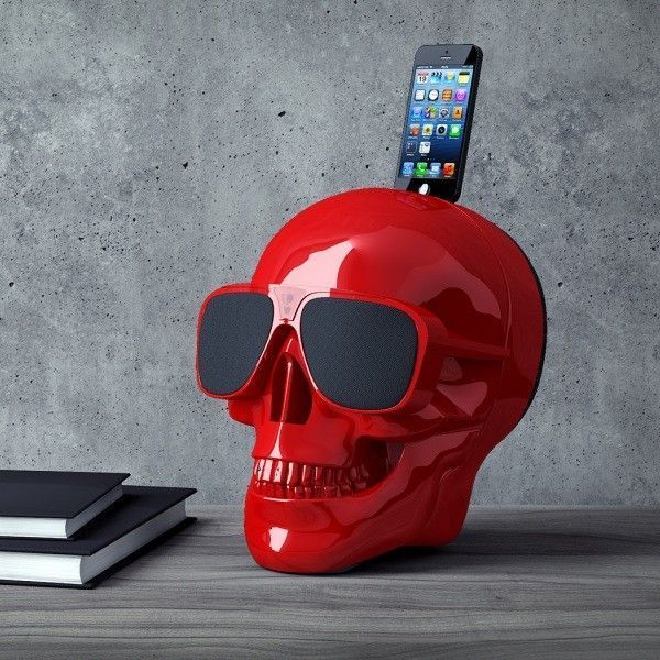 Акустична система Jarre Technologies AEROSKULL HD + Glossy Red