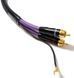 Фонокабель Melodika Purple MDPH10 2xRCA Phono cable with grounding cable 1m