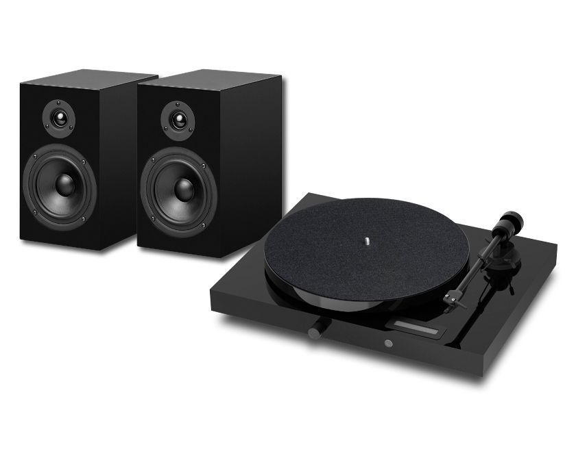 Стерео комплект Pro-Ject Set Jukebox E1 + Speaker Box 5 Piano/Piano