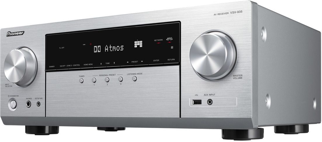 AV Ресівер Pioneer VSX-935 Silver