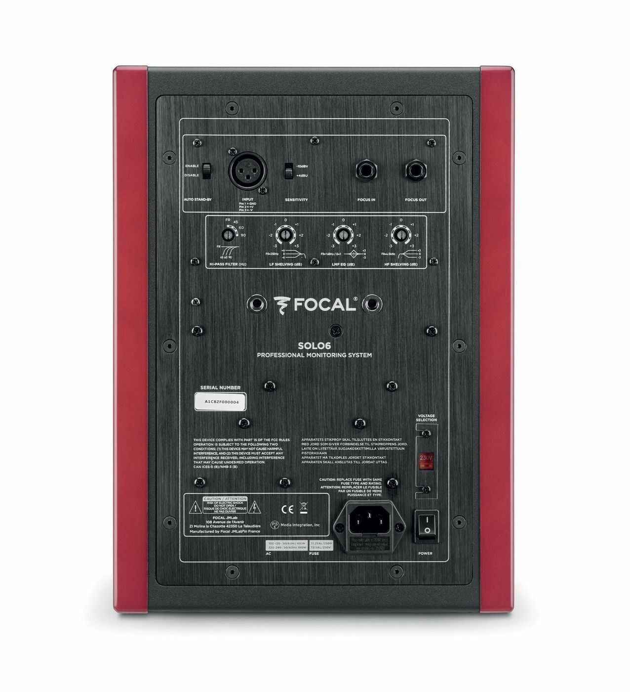 Студійний монітор Focal Solo6 Red