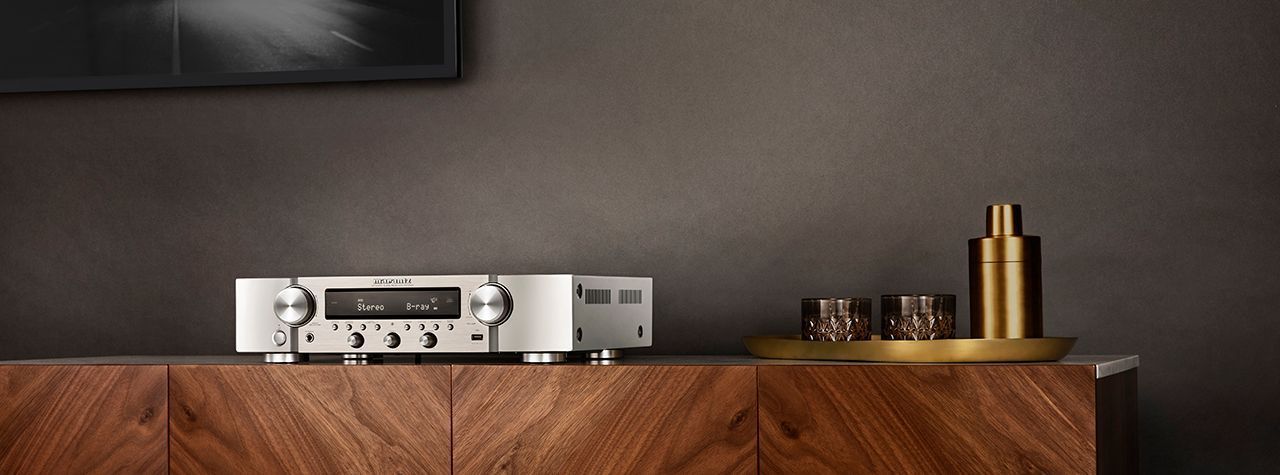 Мережевий стерео ресивер Marantz NR 1200 Silver Gold