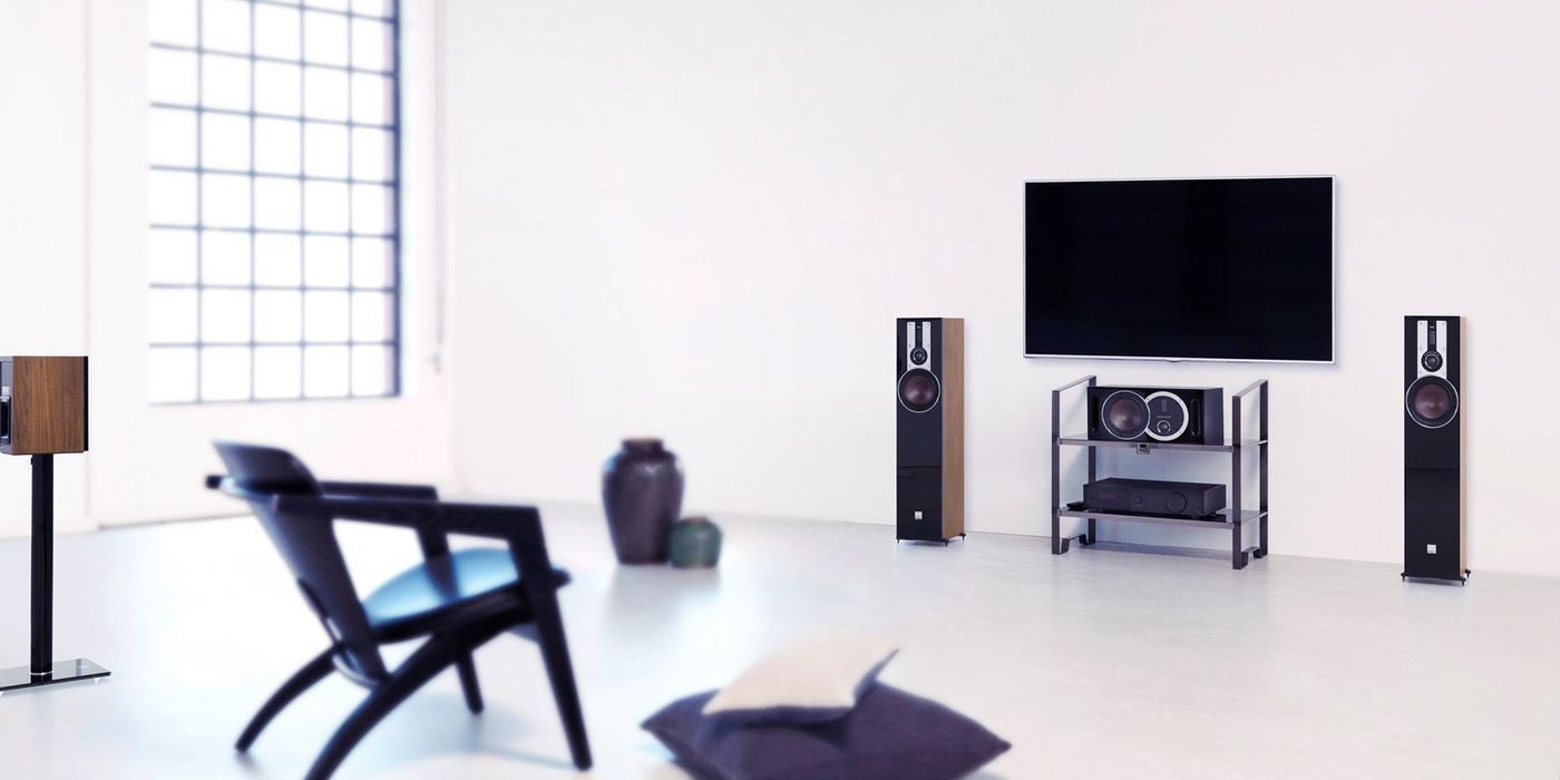 Центральный канал DALI Opticon Vokal Light Walnut