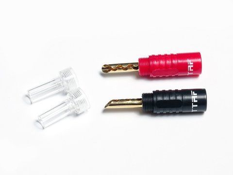 Акустичні роз'єми TTAF 93405 Banana Black/Red