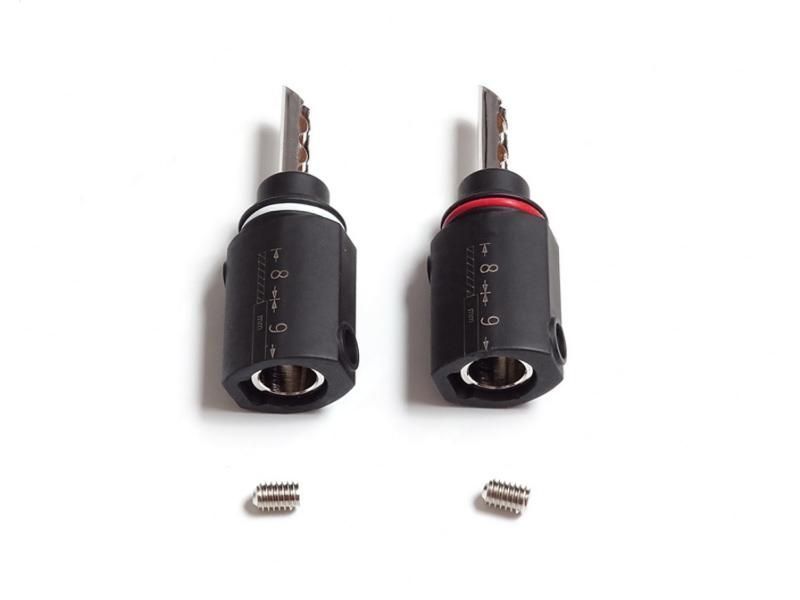 Акустические разъемы TTAF 93408 Black Banana Connector Rhodium