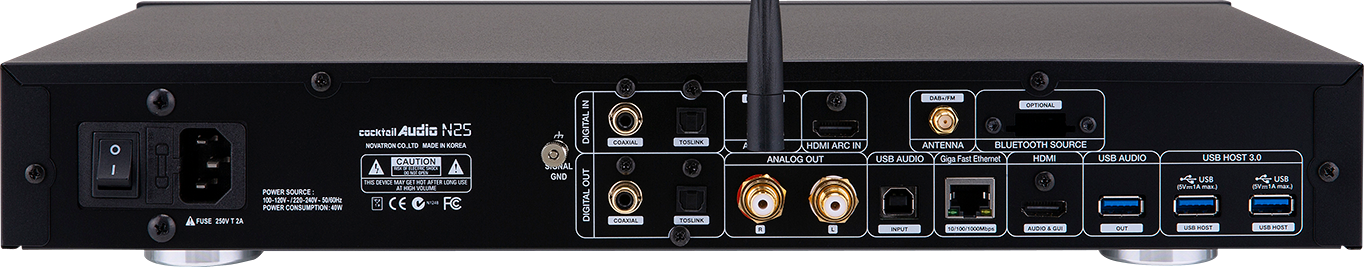 Сетевой стример Cocktail Audio N25 Silver