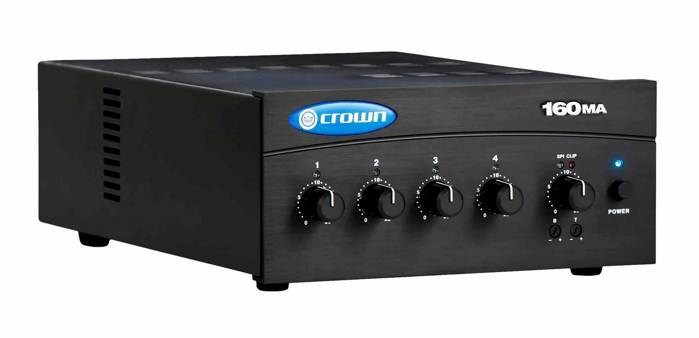 Підсилювач потужності з зональним мікшером Crown 160MA