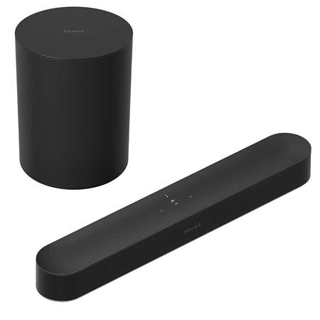 Акустична система Sonos Beam G2 + Sub Mini Black