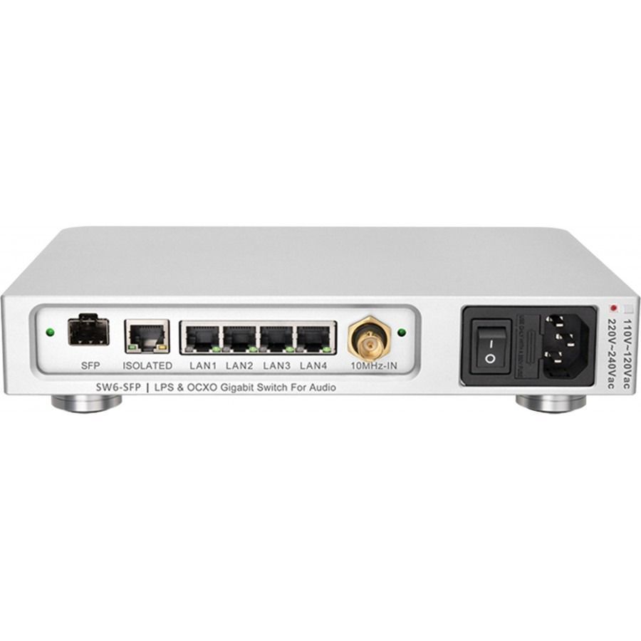 Сетевой коммутатор LHY Audio SW6-SFP Silver