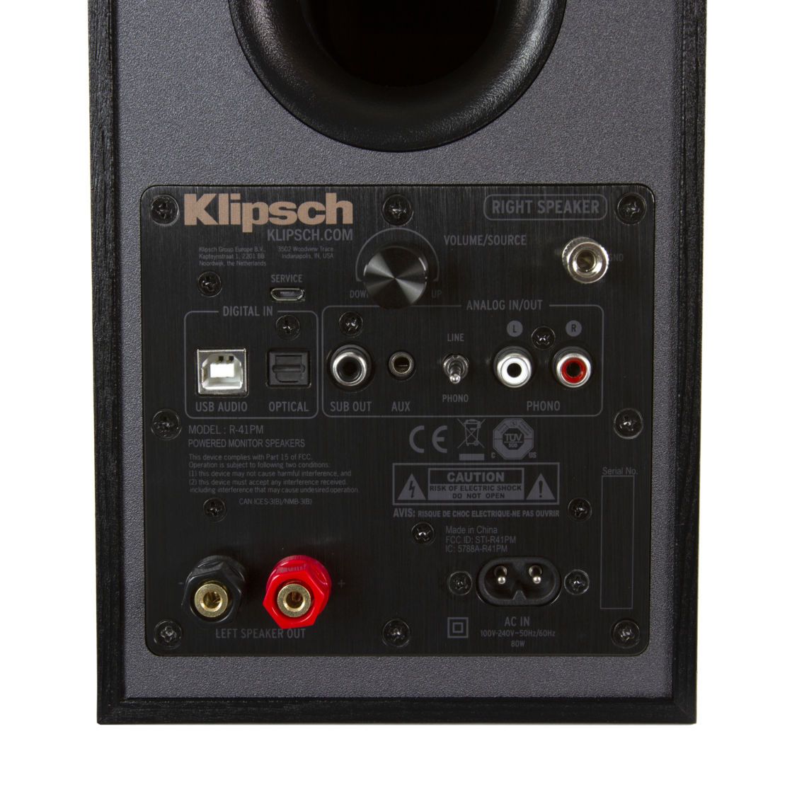 Полична акустика Klipsch Reference R-41PM Black