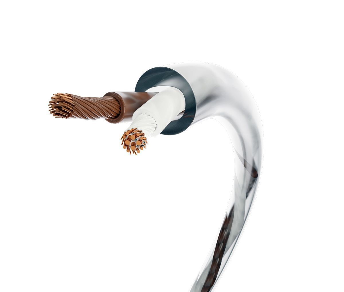 Акустичний кабель Melodika Brown Sugar BSC2500 Bulk Speaker cable 2x5,0mm2