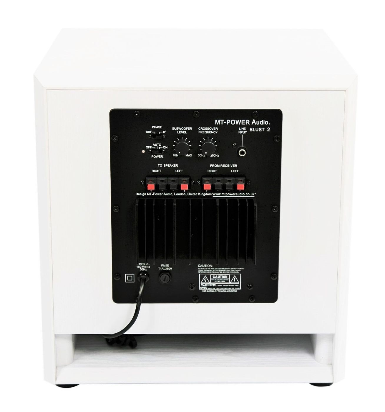 Сабвуфер MT-Power BLUST 2 White