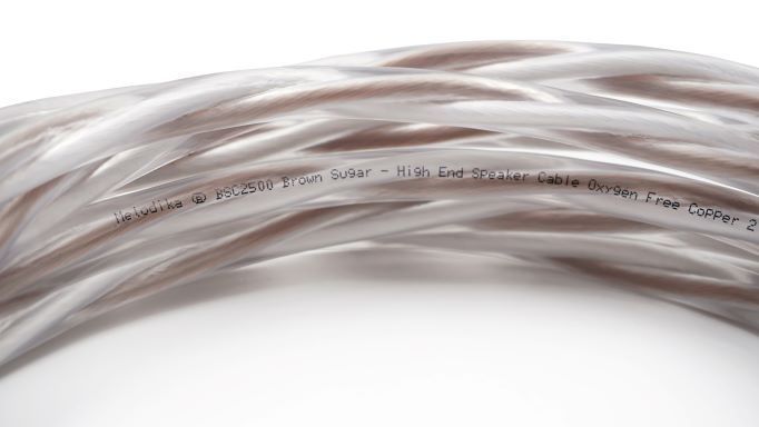 Акустичний кабель Melodika Brown Sugar BSC2500 Bulk Speaker cable 2x5,0mm2