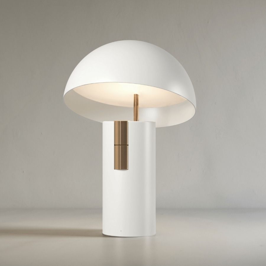 Настольная лампа со встроенным динамиком Jaune Fabrique Alto Speaker White