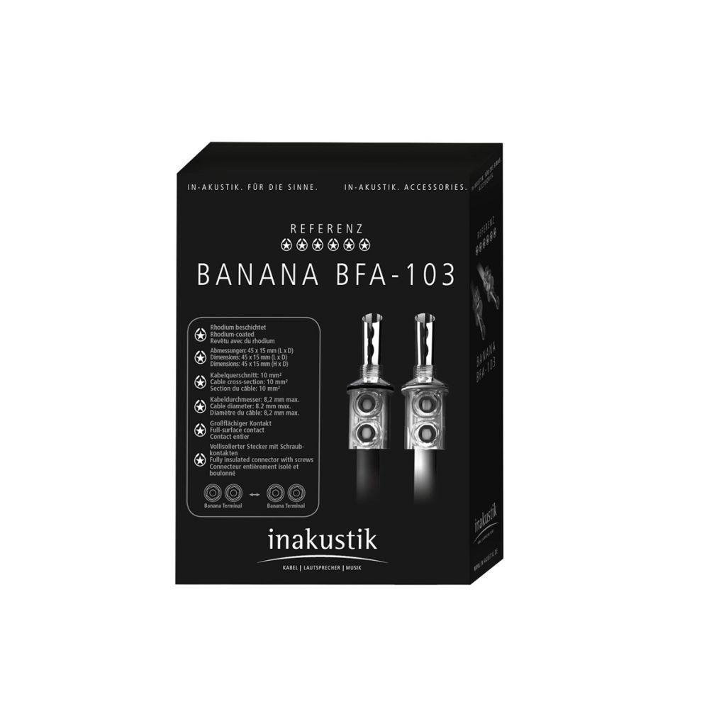 Коннектор Inakustik Referenz Banana BFA-103