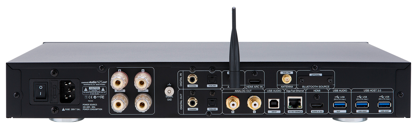 Сетевой стример/Усилитель Cocktail Audio N25Amp Black