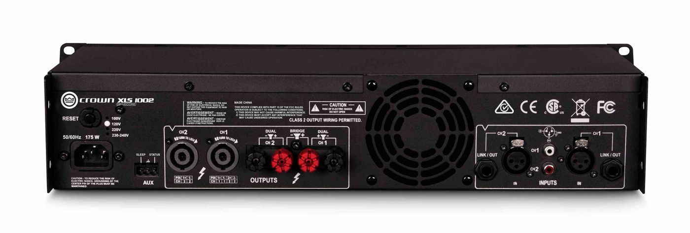 Усилитель мощности с кроссовером Crown XLS1002