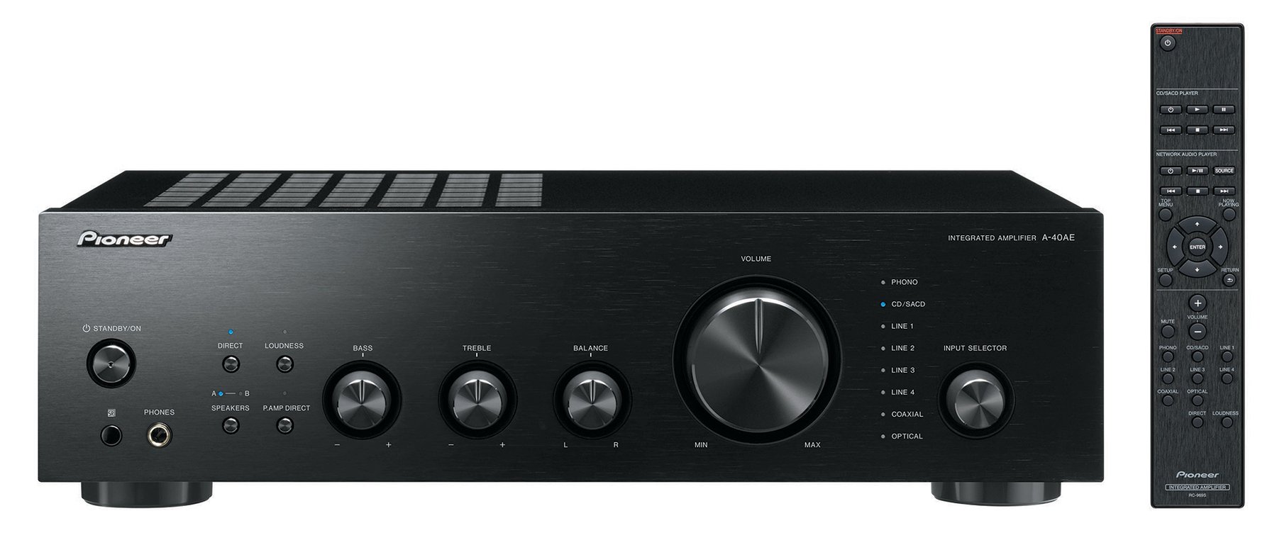 Підсилювач Pioneer A-40AE Black