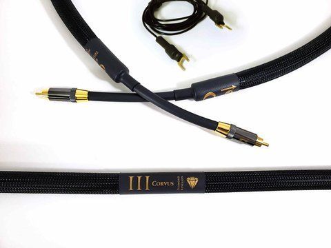 Фоно кабель Purist Audio Design (Diamond Revision) Corvus 1,2 m RCA - RCA