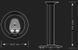 Стійка Devialet Tree Black